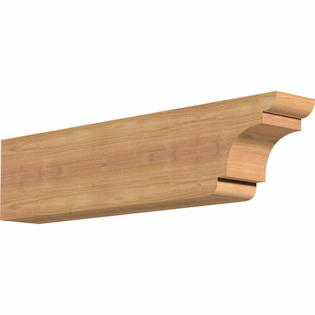 Ekena Millwork New Brighton Smooth Rafter Tail, Western Red Cedar, 3 1/2"W x 6"H x 24"L RFT04X06X24NEB00SWR